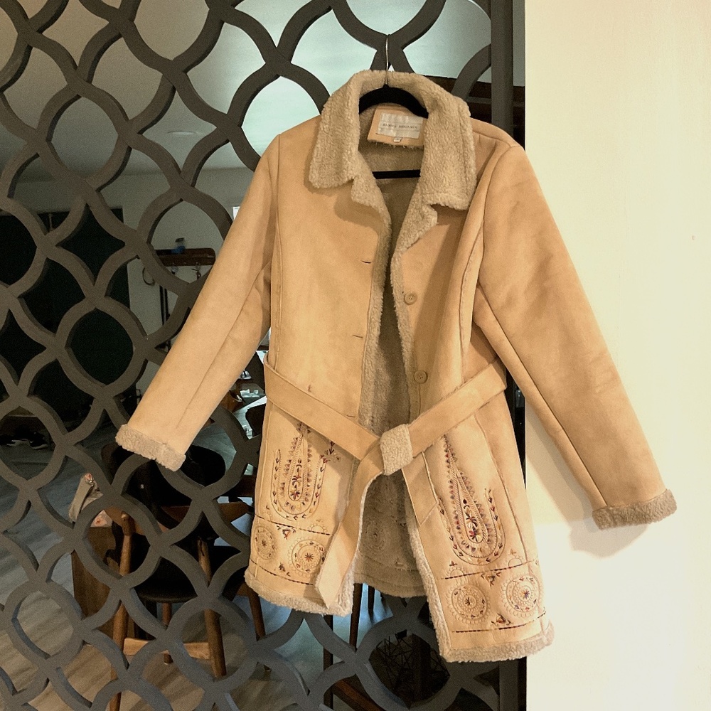 Unique tribal warm jacket